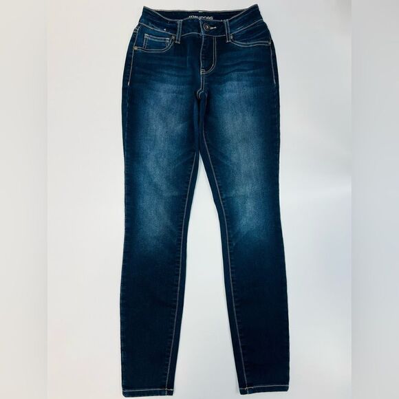 Maurices Women’s Dark Blue Skinny Jeans Size XS - Picture 1 of 7